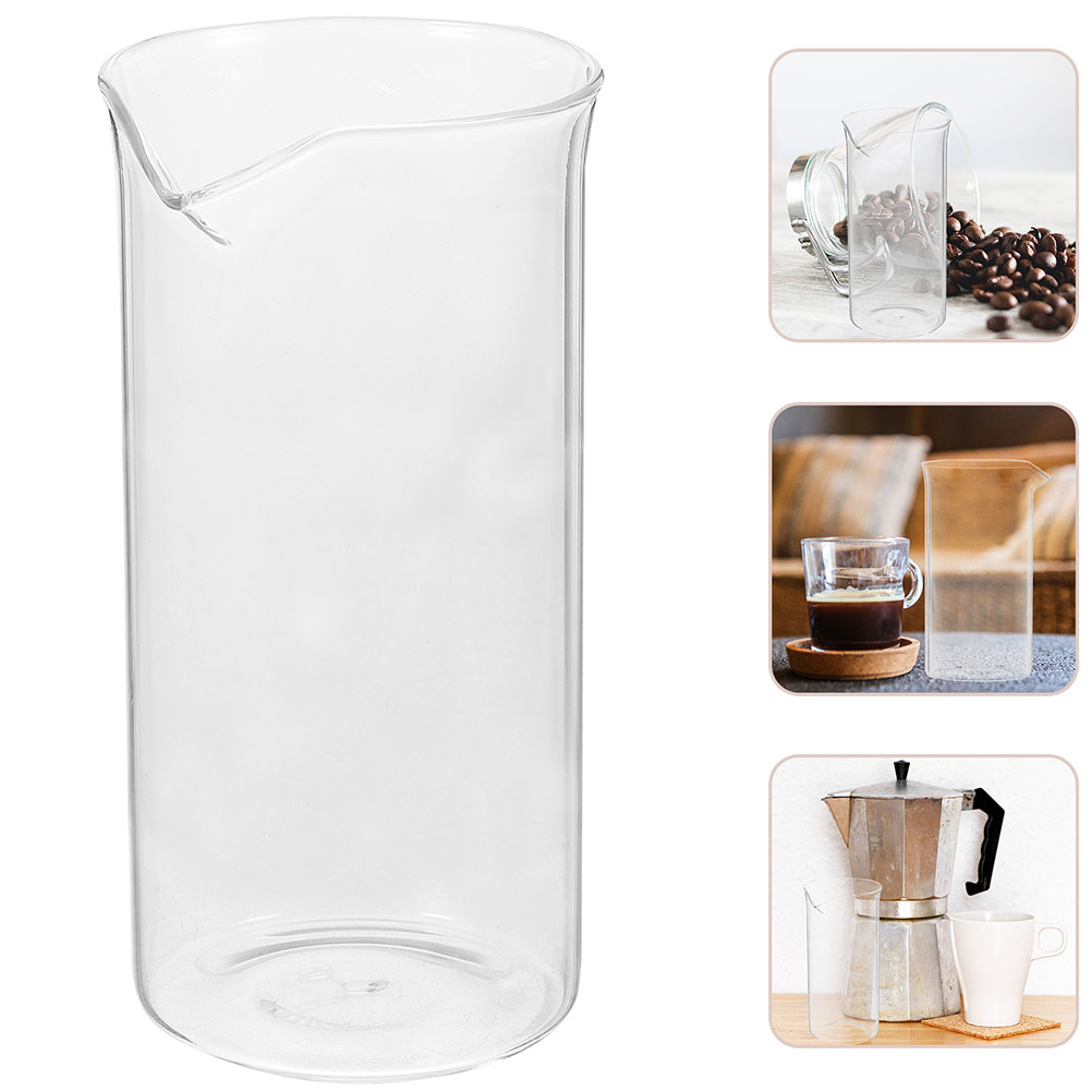 Coffee Tea Replacement - Sturdy Glass Press Pot Replacement Cup