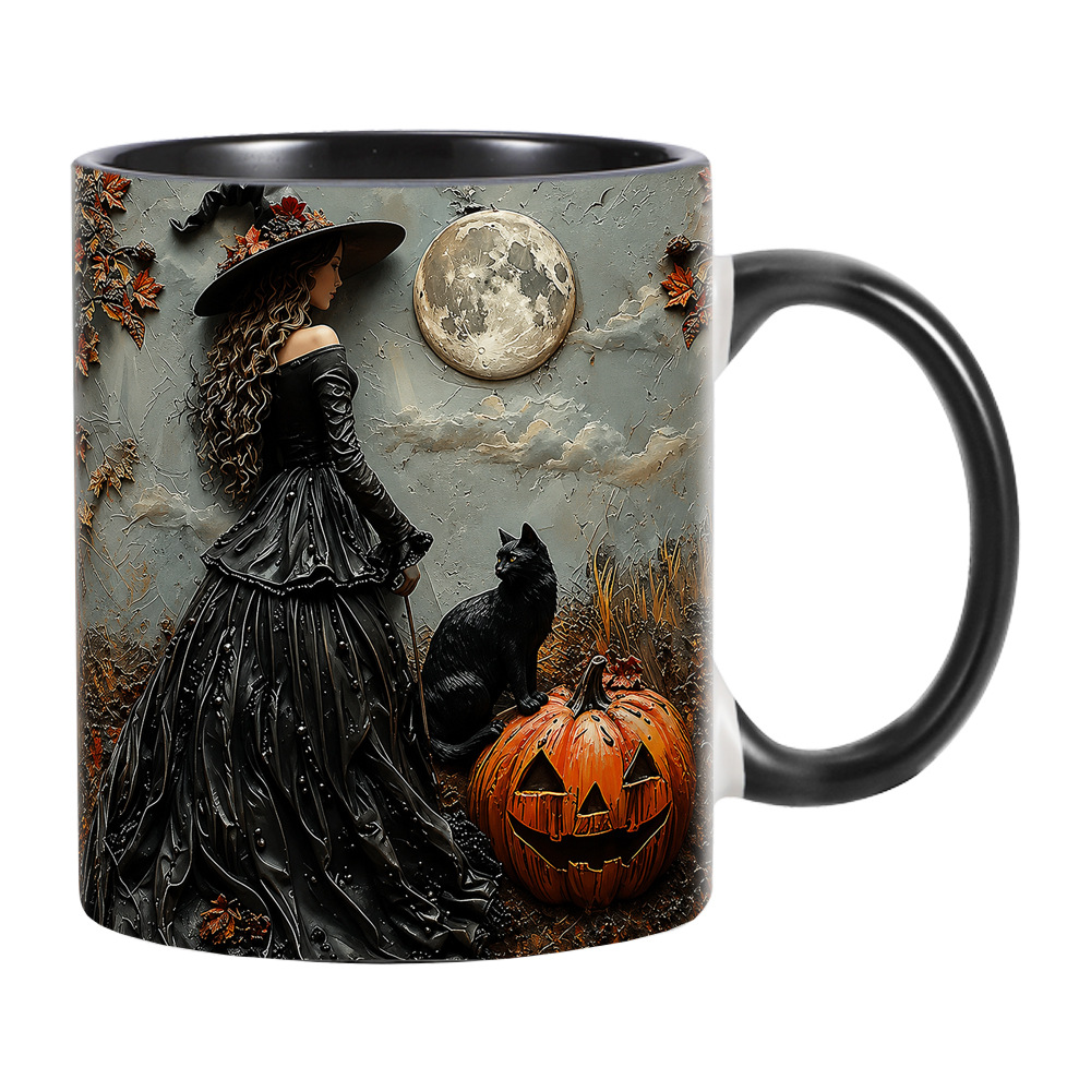 Halloween Pumpkin Wizard Ceram - Coffee Tea Festival ulasan dan harga
