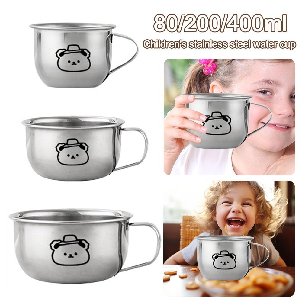 80/200/400ML Kid Water Cup Bea - Coffee Tea & Company ulasan dan harga