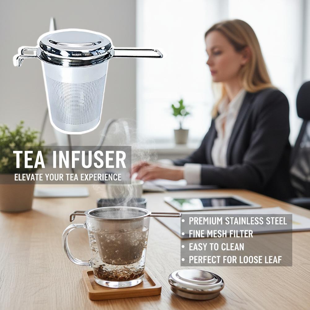 1/2Pcs Loose Leaf Tea Infuser  - Coffee Tea Infuser ulasan dan harga
