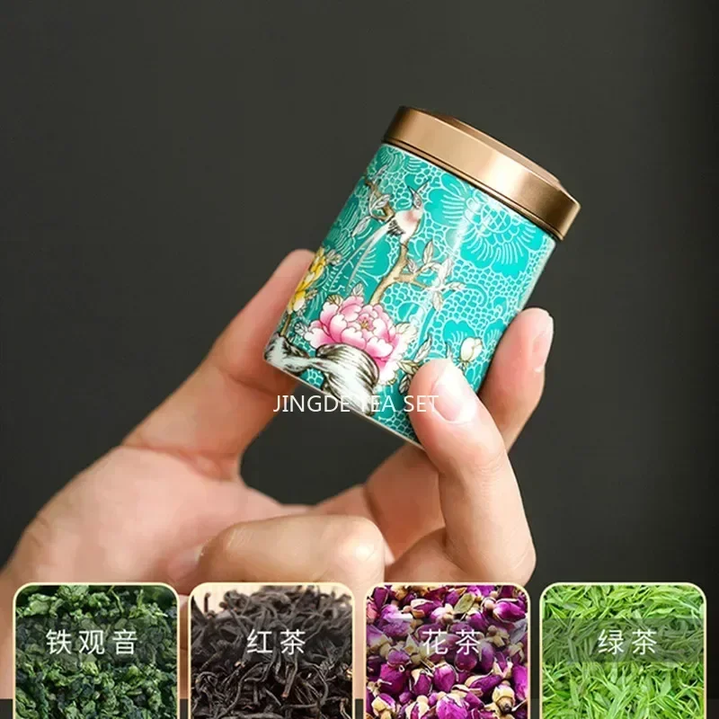 Boutique Ceramic Tea Tins Hous - Coffee Tea Spices ulasan dan harga