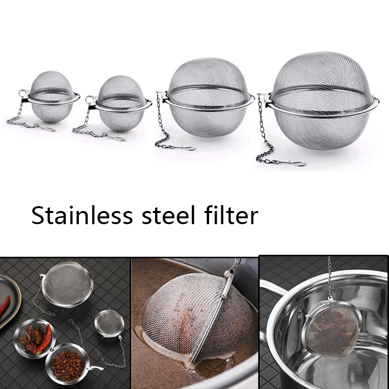 1-5pcs Tea Infuser Stainlesss  - Coffee Tea Infuser ulasan dan harga
