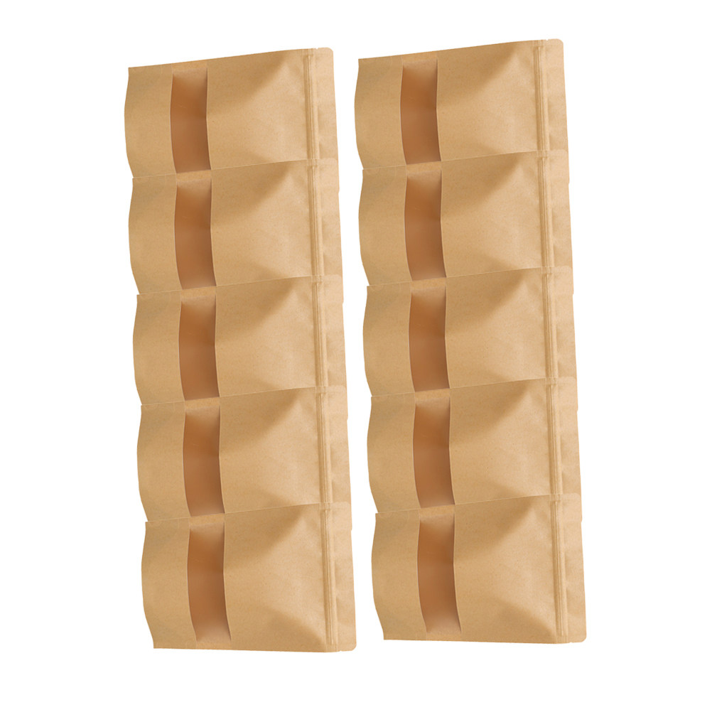 50Pcs Eco Friendly Kraft Paper - Coffee Tea & Company ulasan dan harga