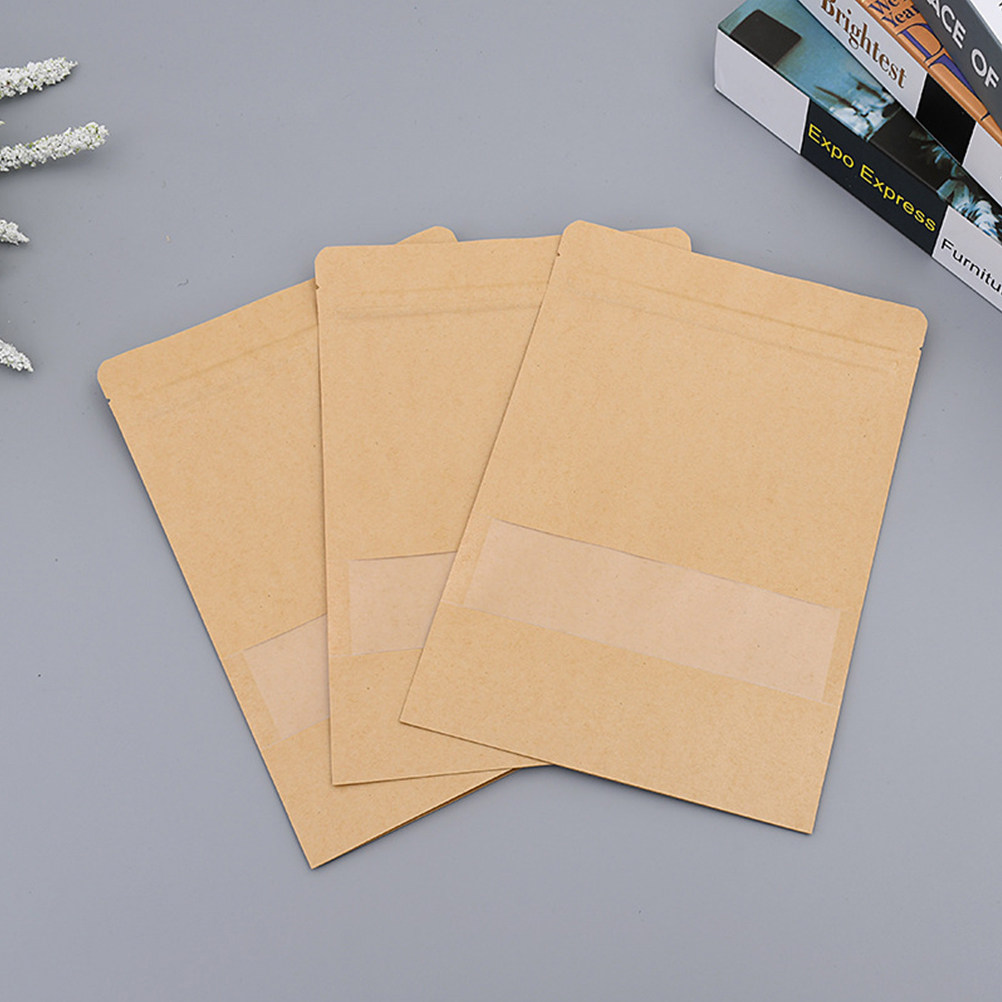 50Pcs Eco Friendly Kraft Paper - Coffee Tea & Company ulasan dan harga