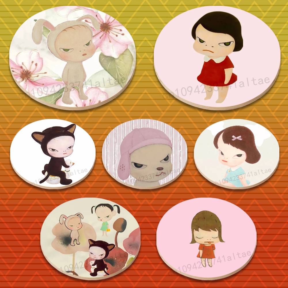 Y-Yoshitomo N-Nara A-Art Round - Coffee Y Tea ulasan dan harga