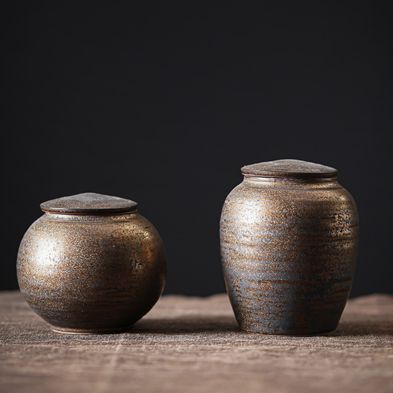 European Style Ceramic Tea Can - Coffee Tea Canister Set ulasan dan harga