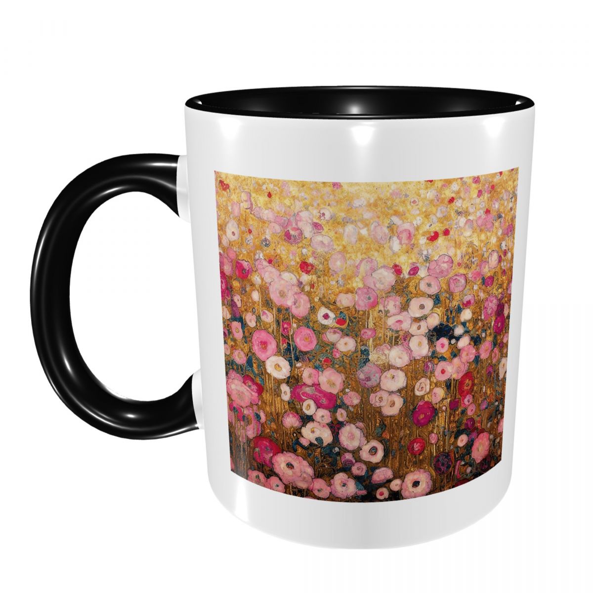Gustav Klimt Pink Flower Garde - Coffee Tea Gardens ulasan dan harga