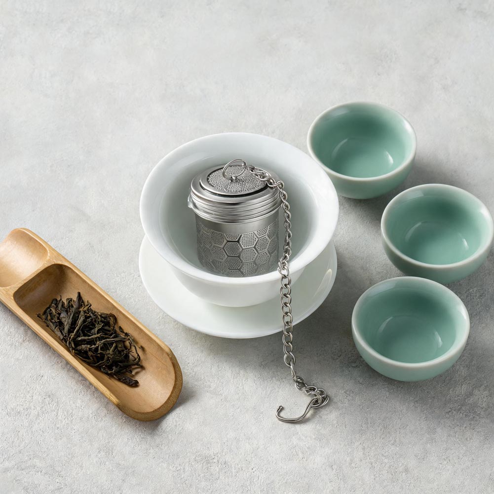 1Pcs Tea Strainer Rust-proof S - Coffee Tea Infuser ulasan dan harga