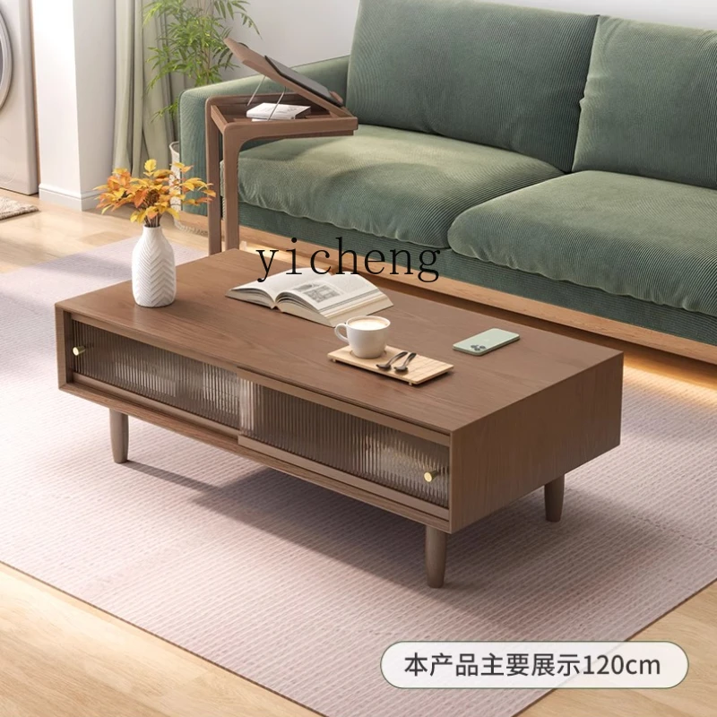 X5-18  solid wood coffee table - Coffee & Tea Ken'S House ulasan dan harga