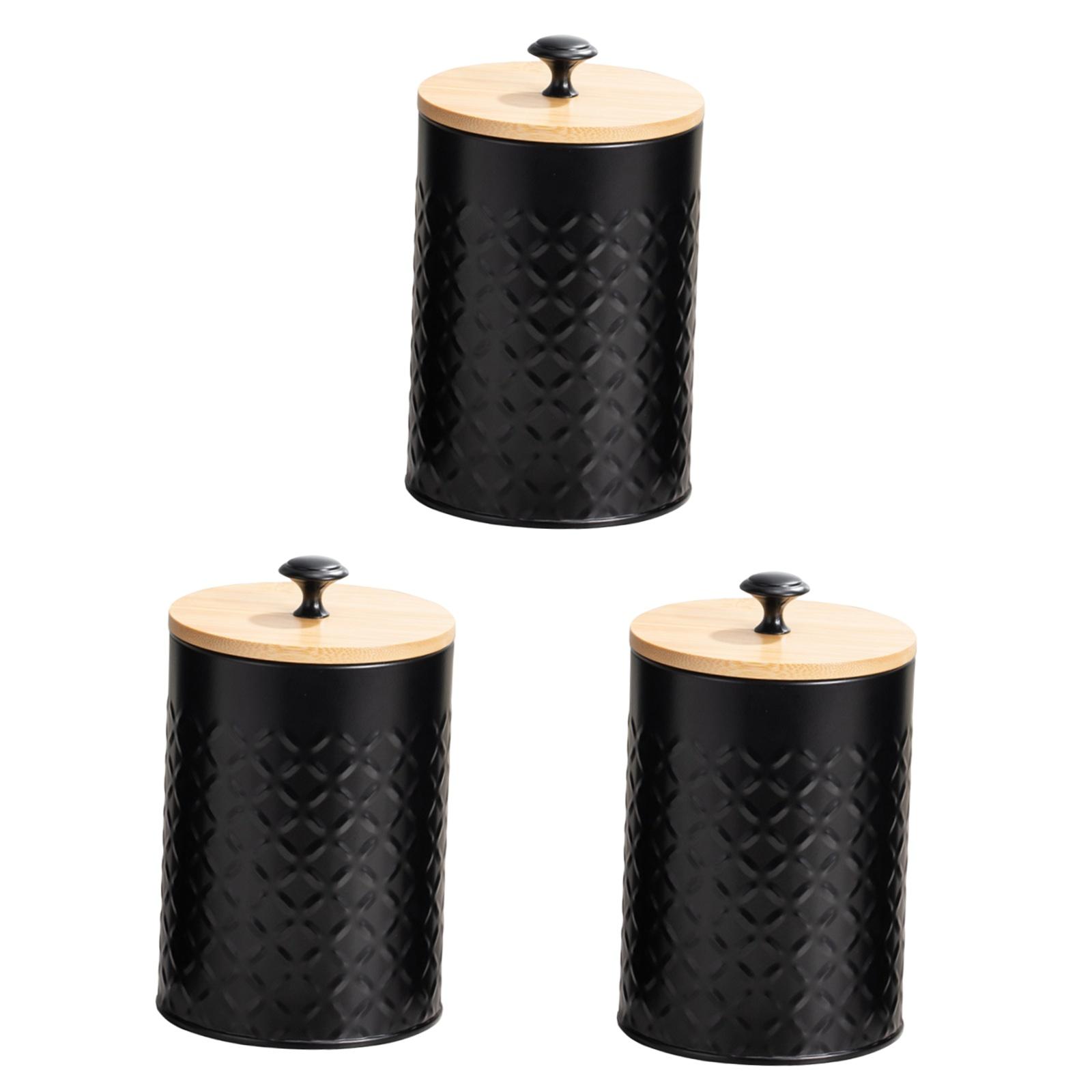 3x Tea Coffee Sugar Container  - Coffee Tea Canister Set ulasan dan harga
