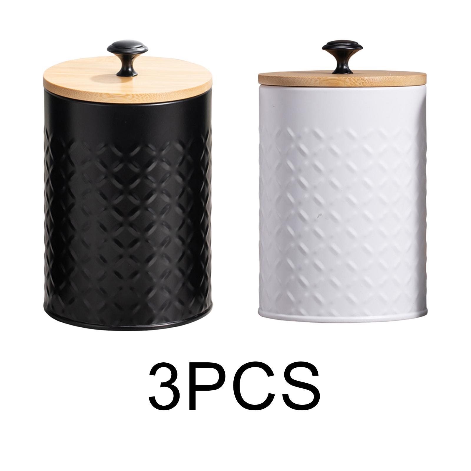 3x Tea Coffee Sugar Container  - Coffee Tea Canister Set ulasan dan harga