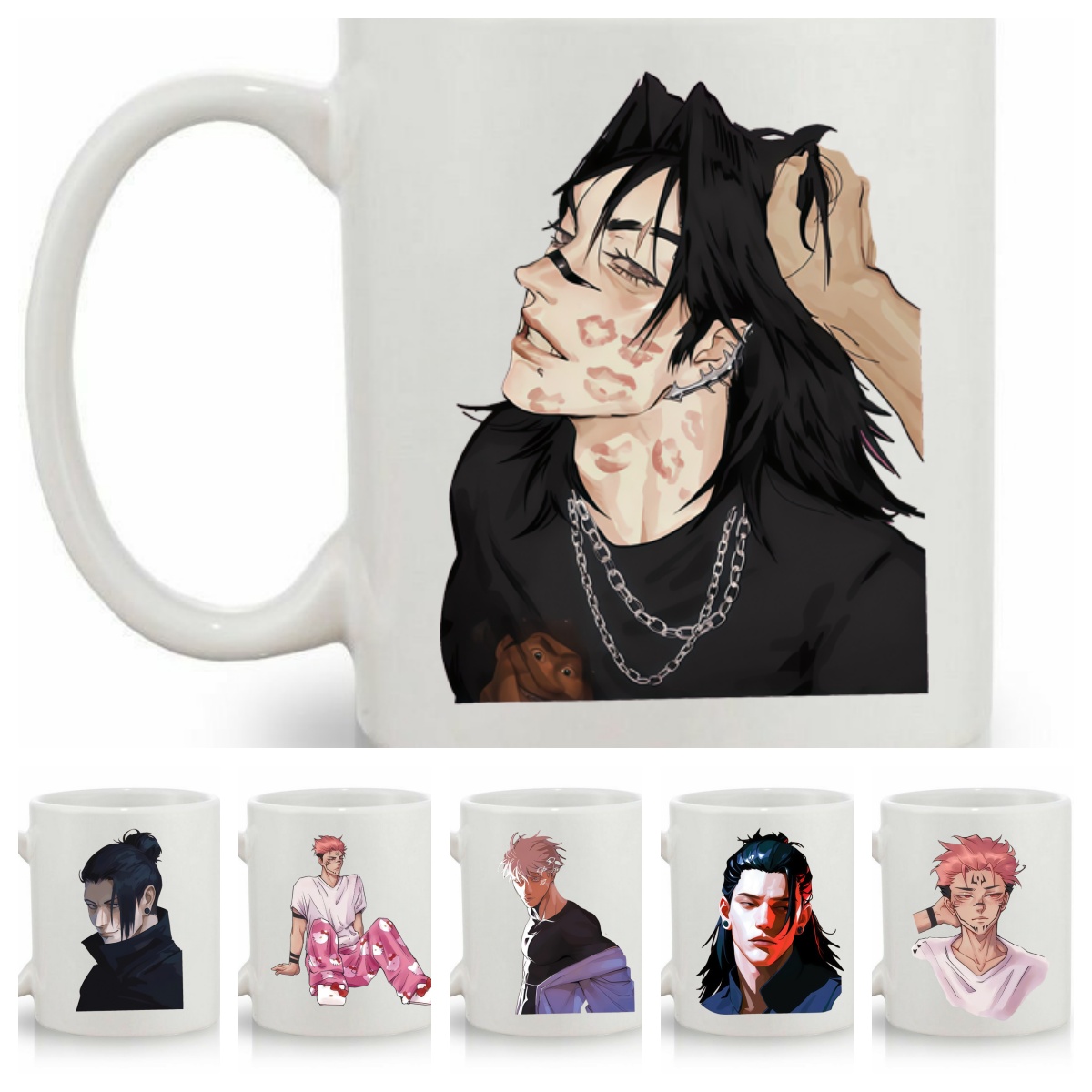 Ceramic Mug for Jjk Satoru Goj - Good Coffee Tea ulasan dan harga