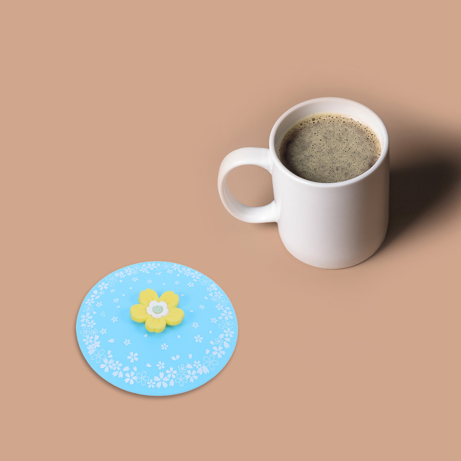 2Pcs Silicone Cup Lids Univers - Coffee Tea Replacement ulasan dan harga