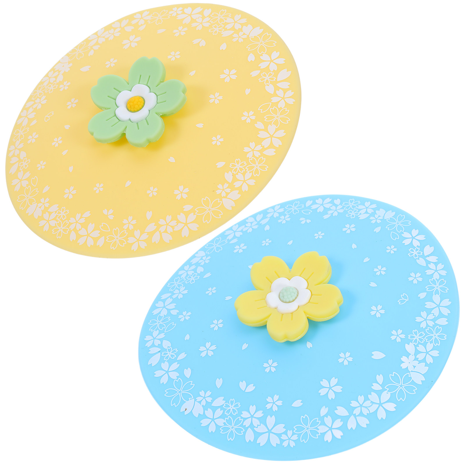 2Pcs Silicone Cup Lids Univers - Coffee Tea Replacement ulasan dan harga