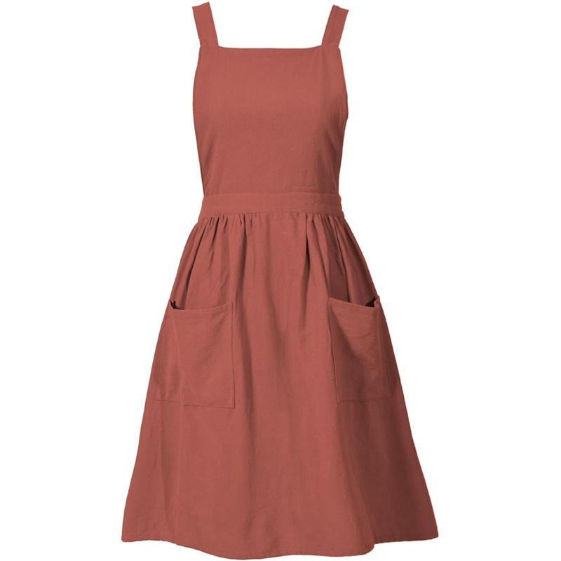 Canvas apron made of cotton su - Coffee Tea Gardens ulasan dan harga