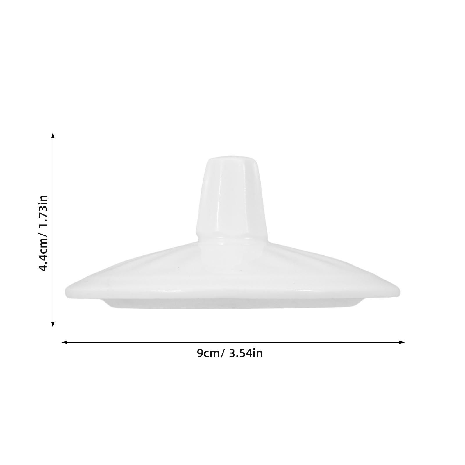 White Porcelain Mug Lid Replac - Coffee Tea Replacement ulasan dan harga