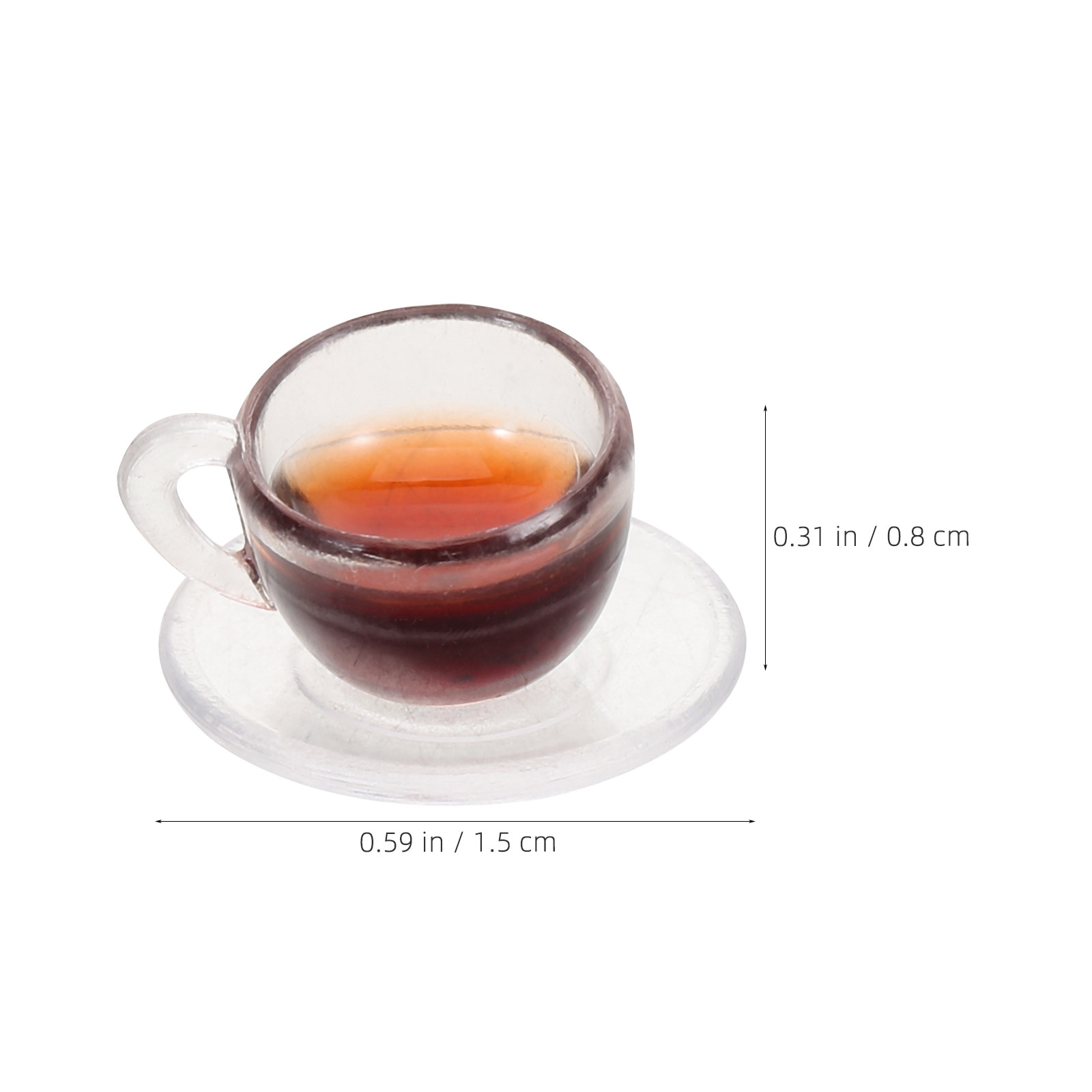 2Sets Miniature Coffee Cups an - Coffee Y Tea ulasan dan harga
