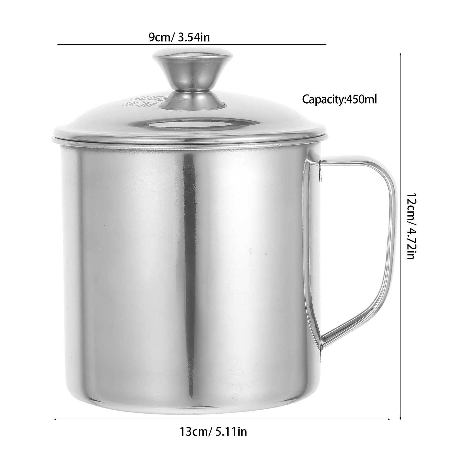 Stainless Steel Cup With Lid R - Coffee Tea & Company ulasan dan harga