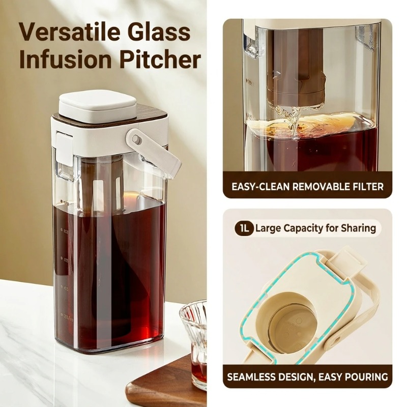 Cold Brew Coffee Pitcher Leak  - Coffee Tea Infuser ulasan dan harga