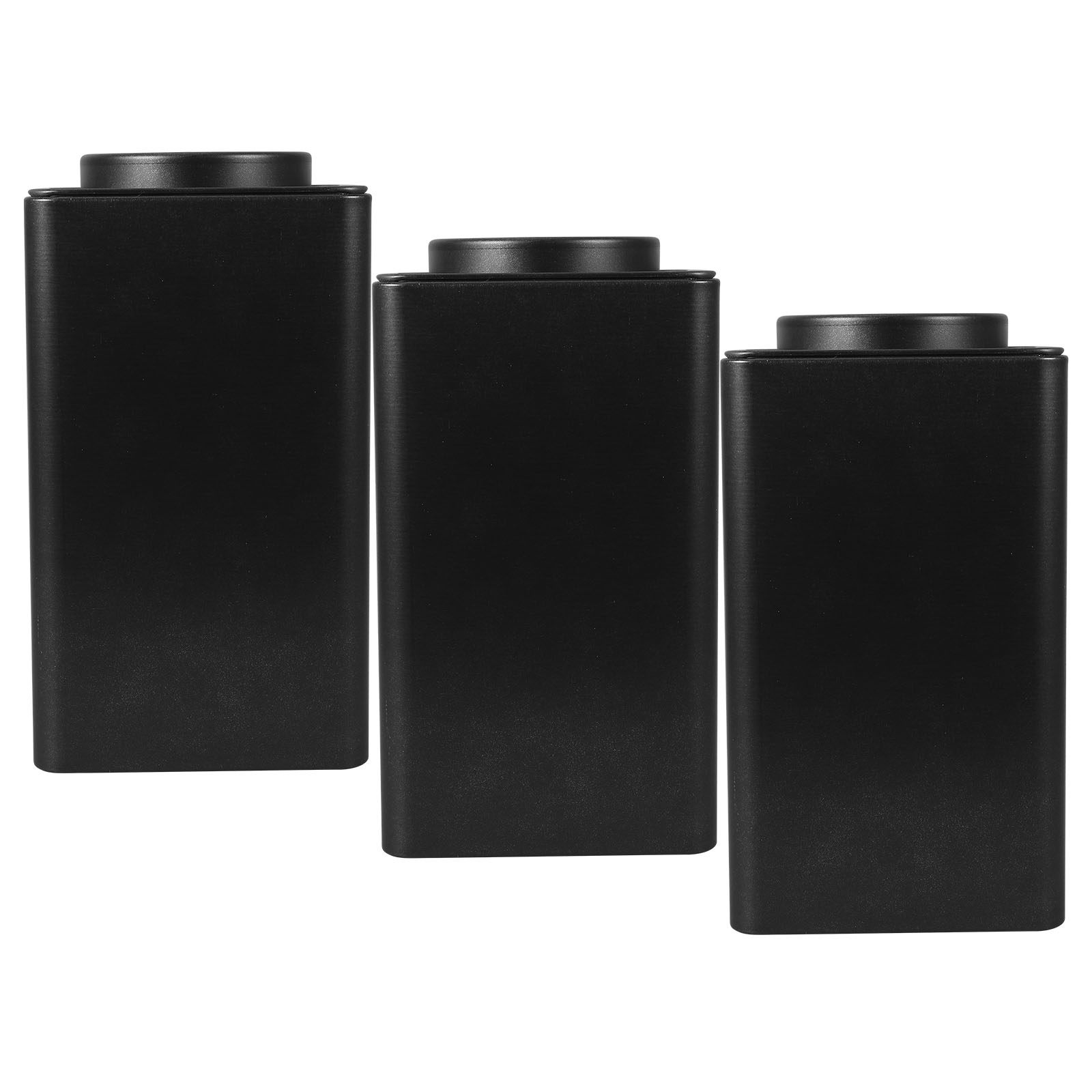 3Pcs Elegant Vintage Metal Tea - Coffee Tea Canister Set ulasan dan harga