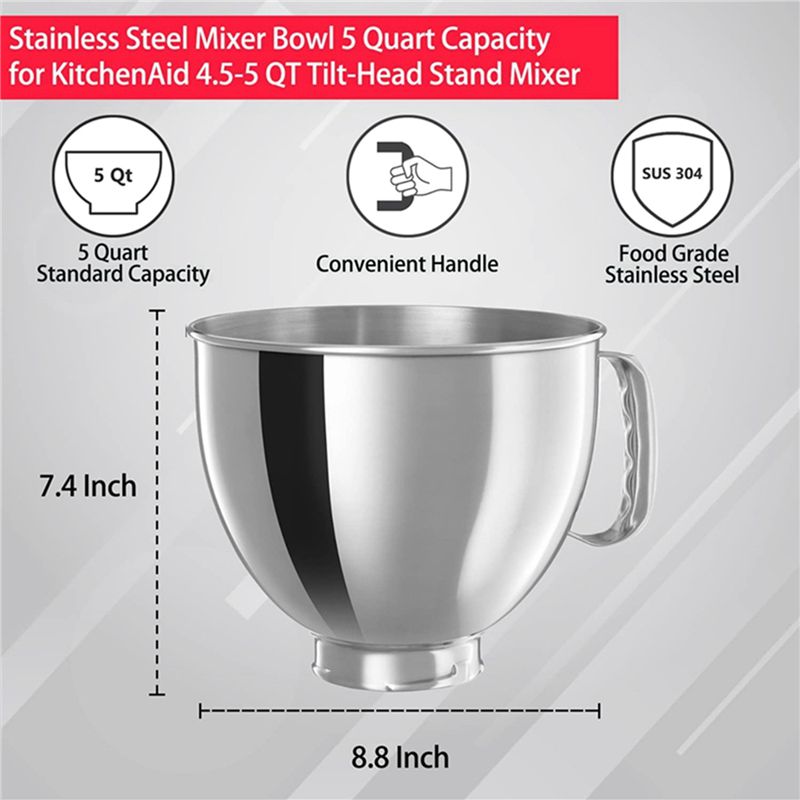 A21T 3X Stainless Steel Mixer  - Kitchenaid Mixer Artisan 5Qt ulasan dan harga