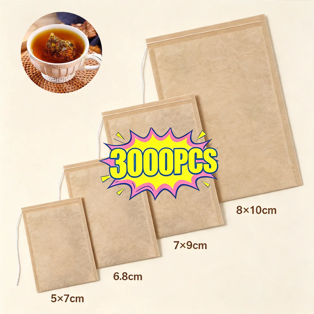 100/3000Pcs Disposable Tea Fil - Coffee Tea Spices ulasan dan harga