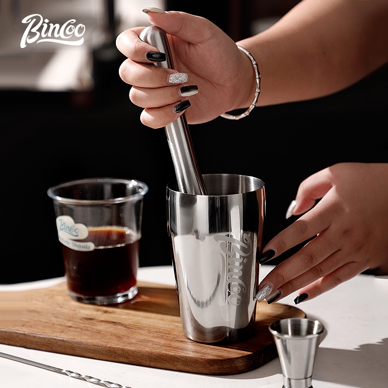 BINCOO Stainless Steel Shaker  - Coffee Tea Equipment ulasan dan harga