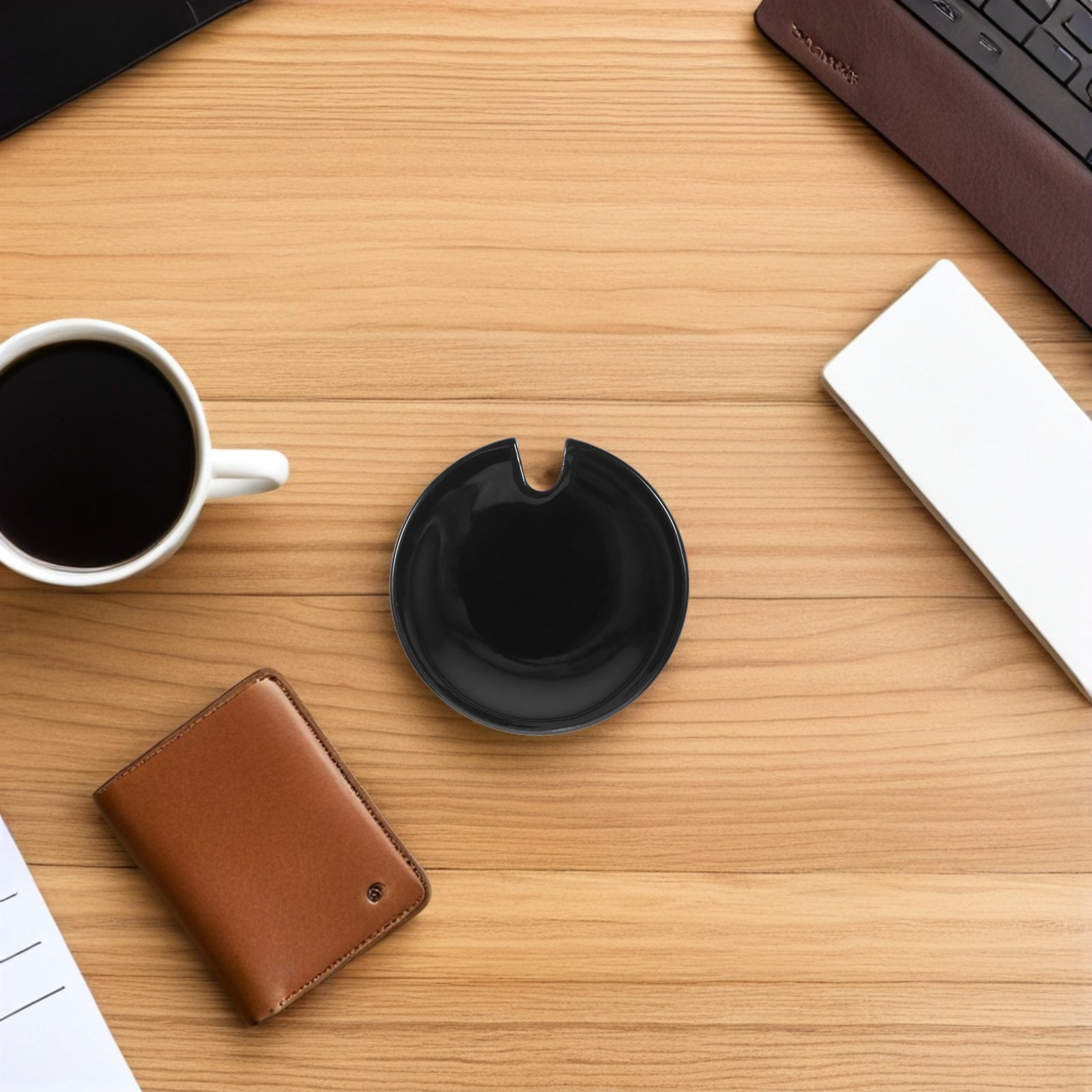 2Pcs Ceramic Mug Covers Round  - Coffee Tea Replacement ulasan dan harga