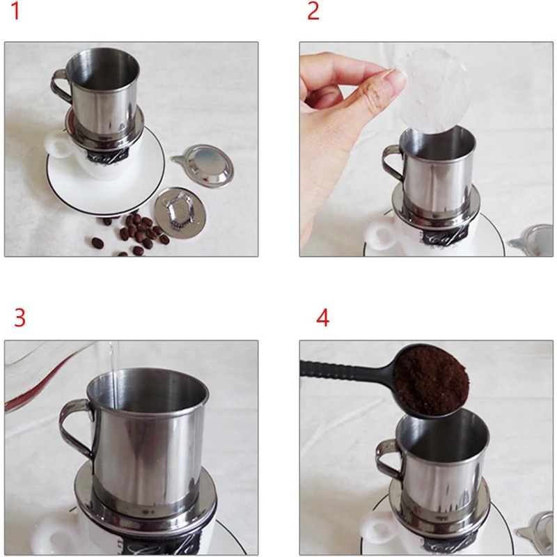 500/800pcs Coffee Filters, Rou - Coffee Tea Replacement ulasan dan harga