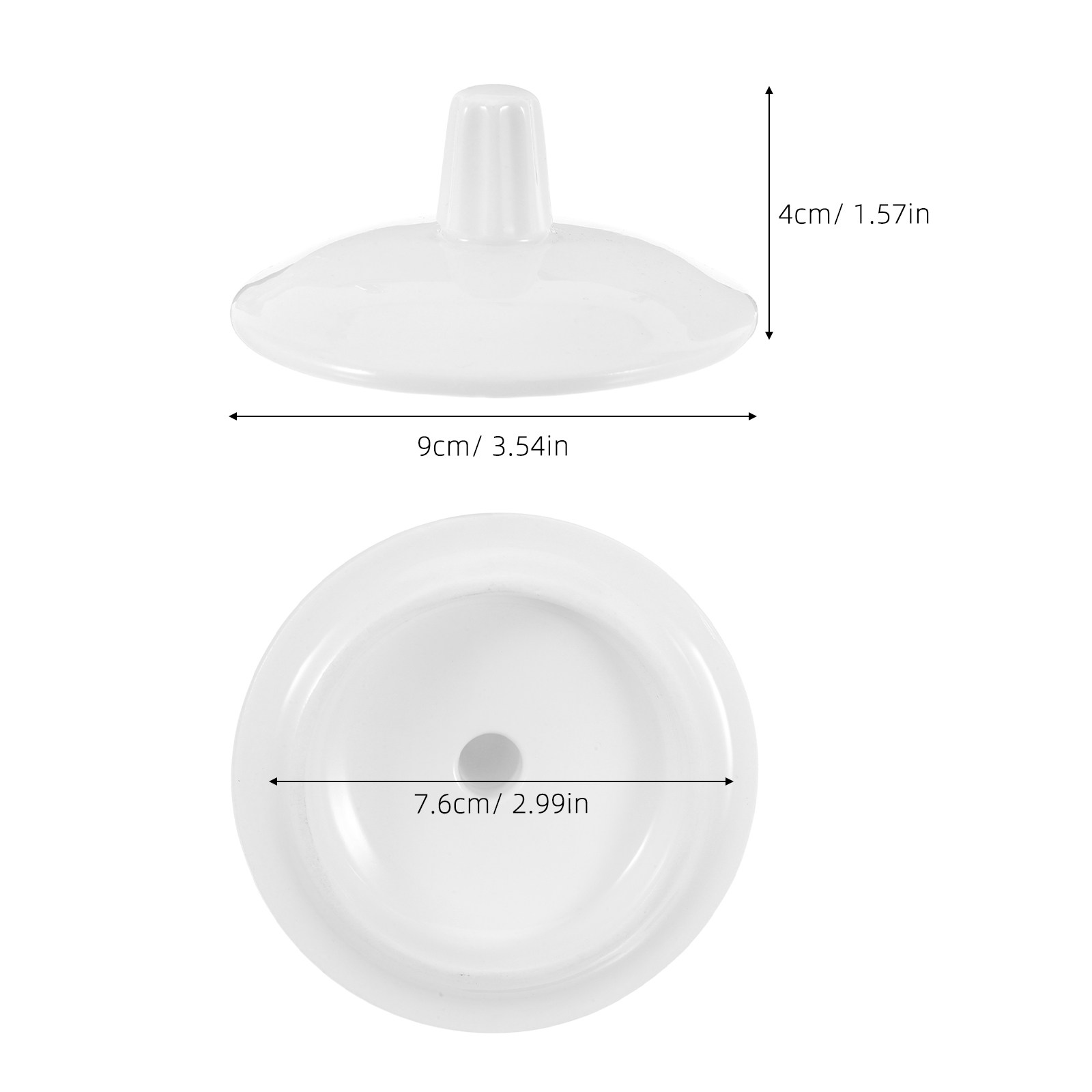 Ceramic Tea Cup Lid Round Vint - Coffee Tea Replacement ulasan dan harga