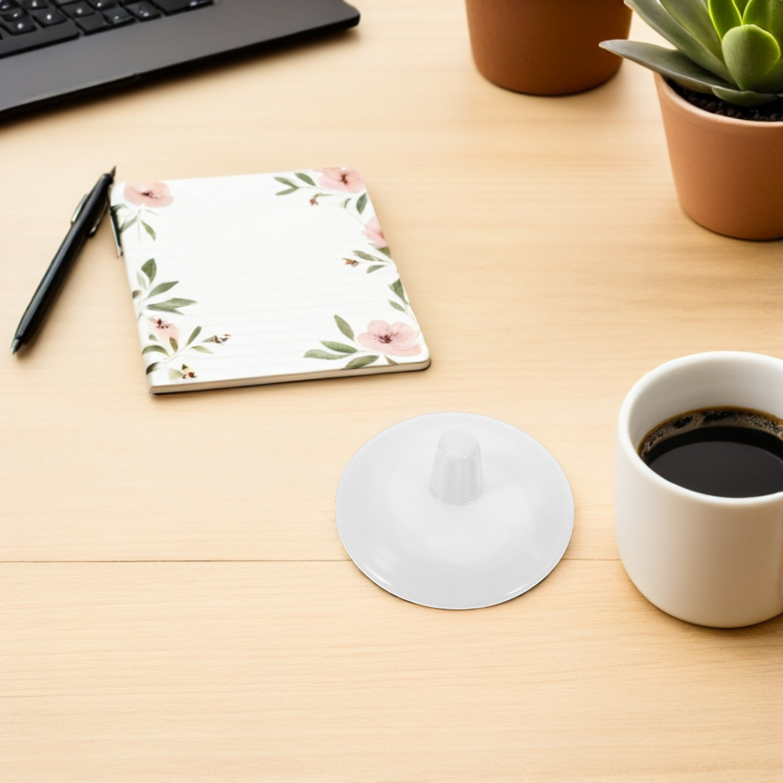 Ceramic Tea Cup Lid Round Vint - Coffee Tea Replacement ulasan dan harga