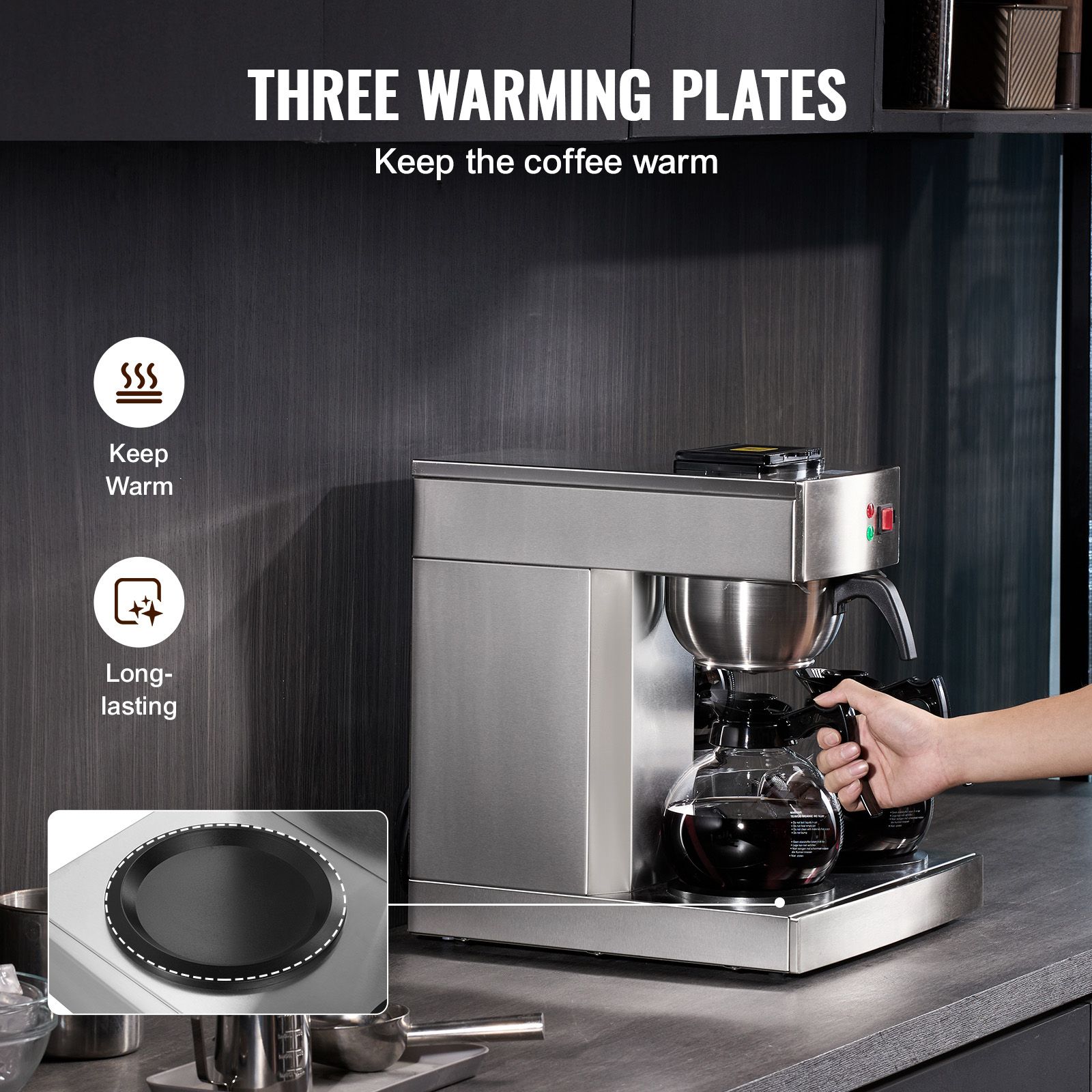 12 Cups Commercial Drip Coffee - Coffee & Tea Ken'S House ulasan dan harga