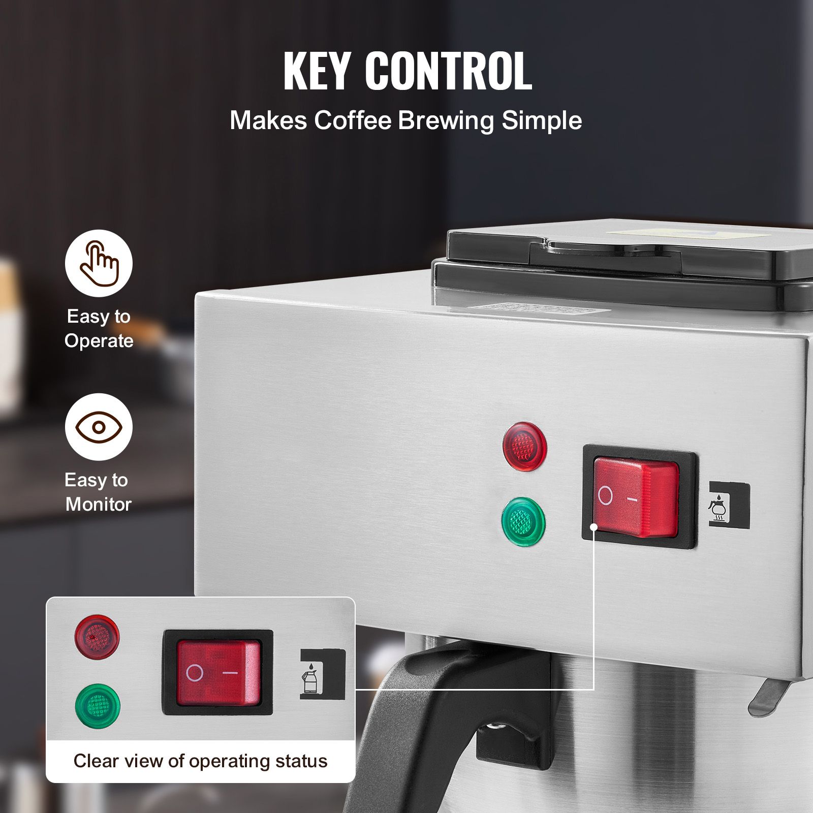12 Cups Commercial Drip Coffee - Coffee & Tea Ken'S House ulasan dan harga
