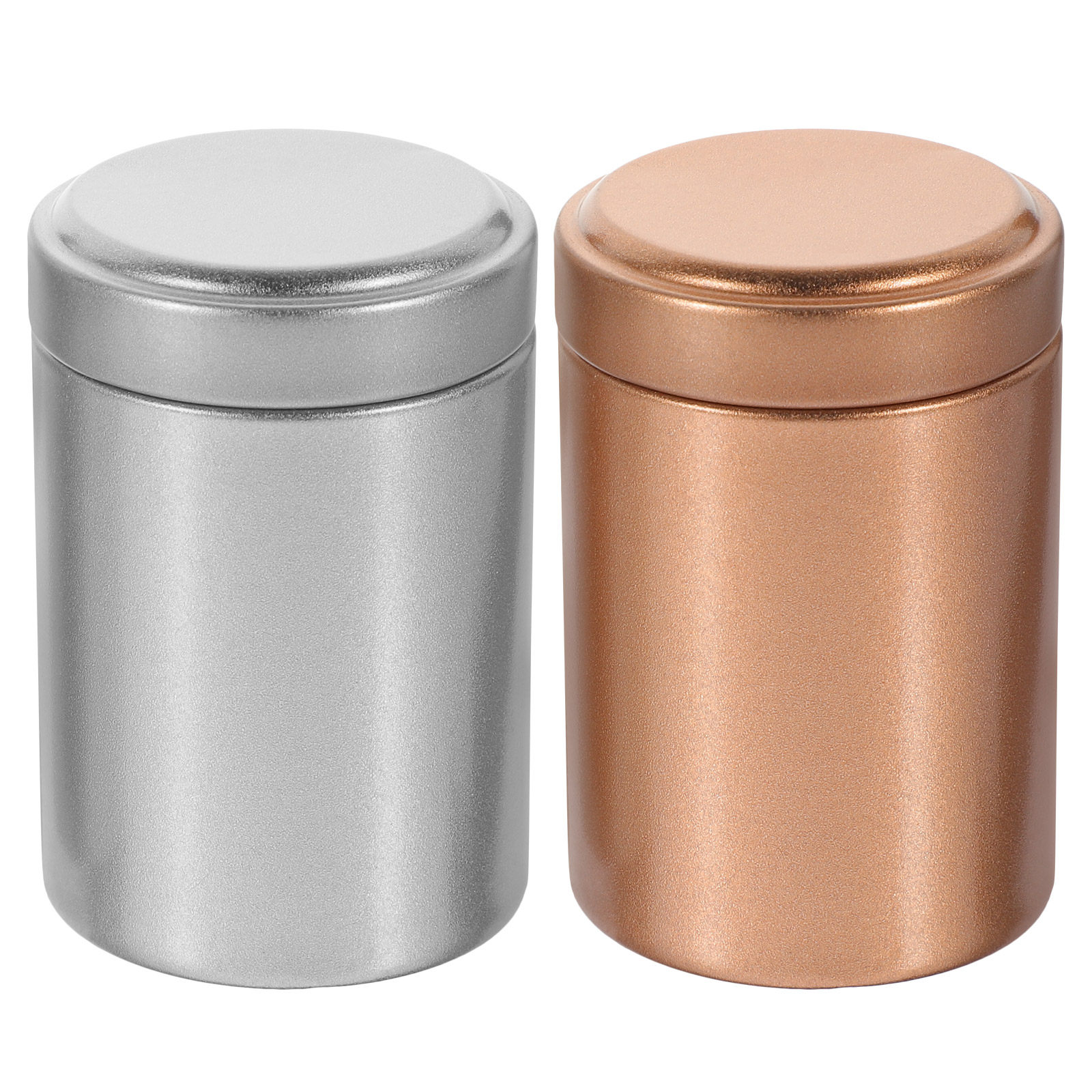 Metal Tea Canister Set 2 Pack  - Coffee Tea Canister Set ulasan dan harga