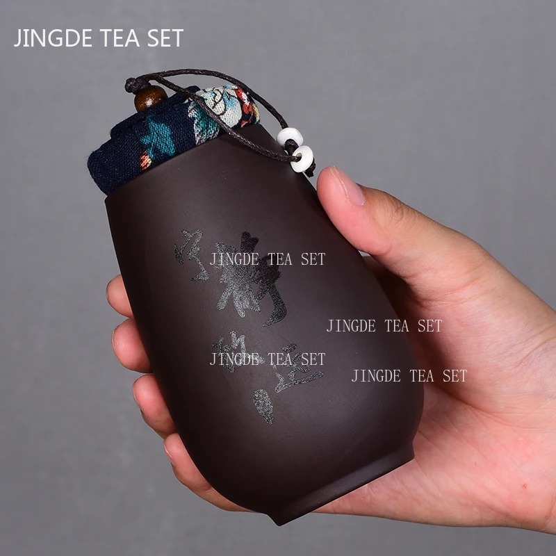 Chinese Purple Sand Small Tea  - Coffee Tea Canister Set ulasan dan harga
