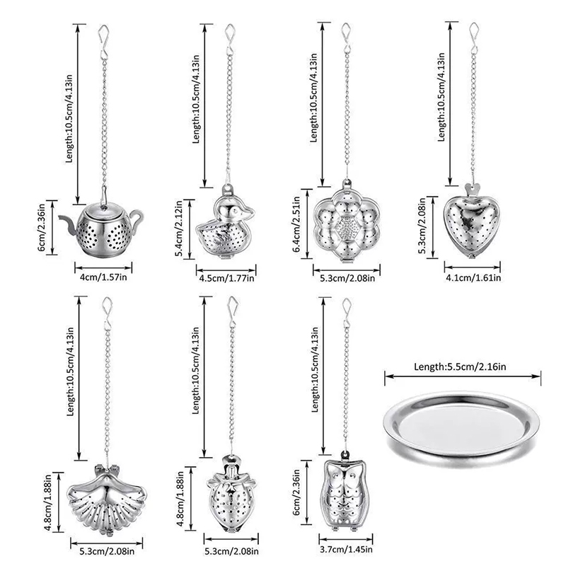 1/2PCS Creative Stainless Stee - Coffee Tea Infuser ulasan dan harga