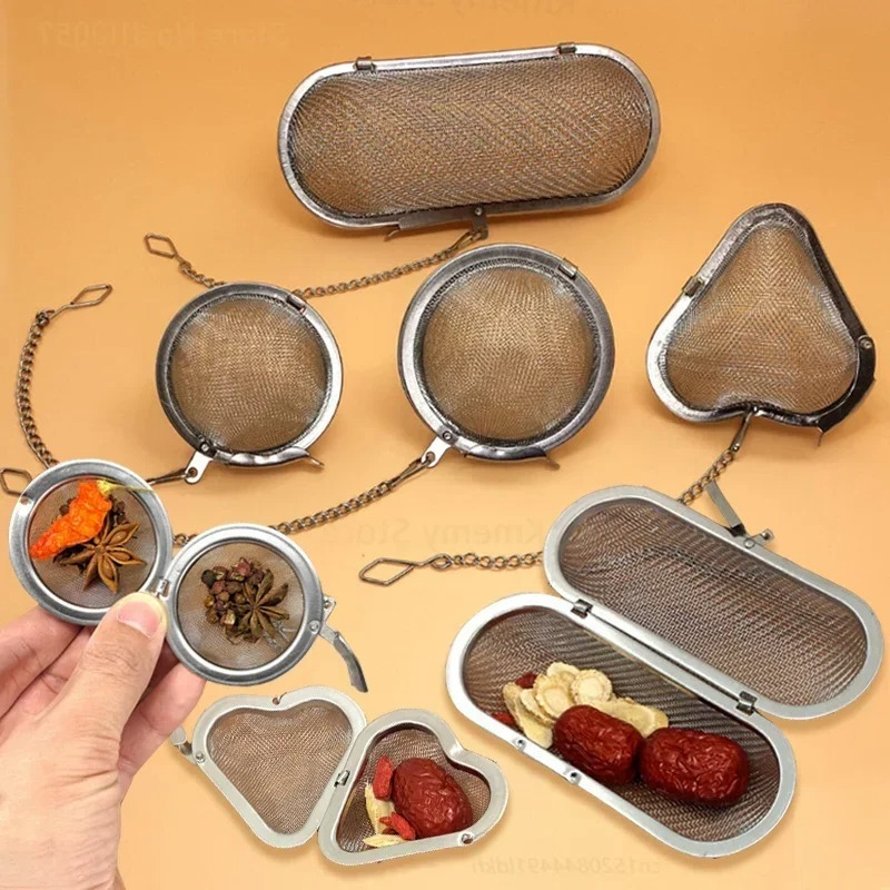 Stainless Steel Oval Heart Sph - Coffee Tea Infuser ulasan dan harga