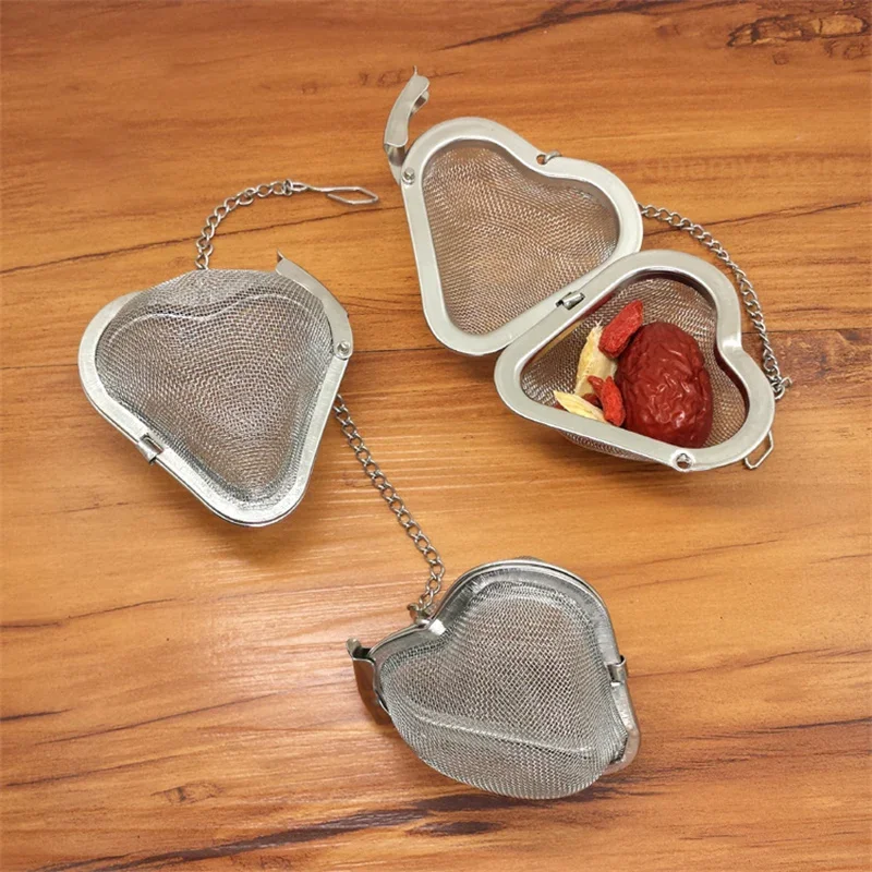 Stainless Steel Oval Heart Sph - Coffee Tea Infuser ulasan dan harga