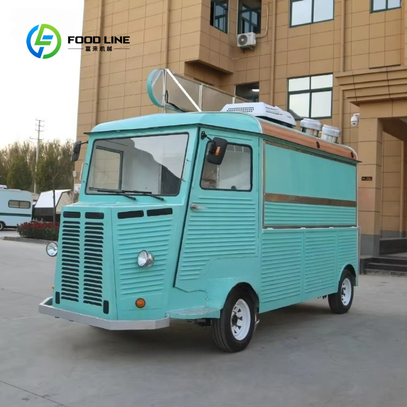 Electric Mobile Food Truck Cus - Coffee Tea Equipment ulasan dan harga